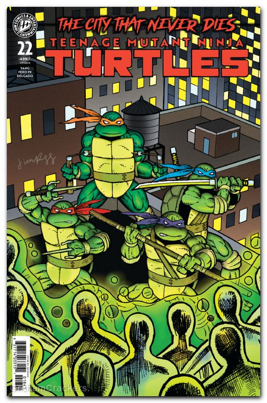 Teenage Mutant Ninja Turtles #22 (2024) cover d rugg variant