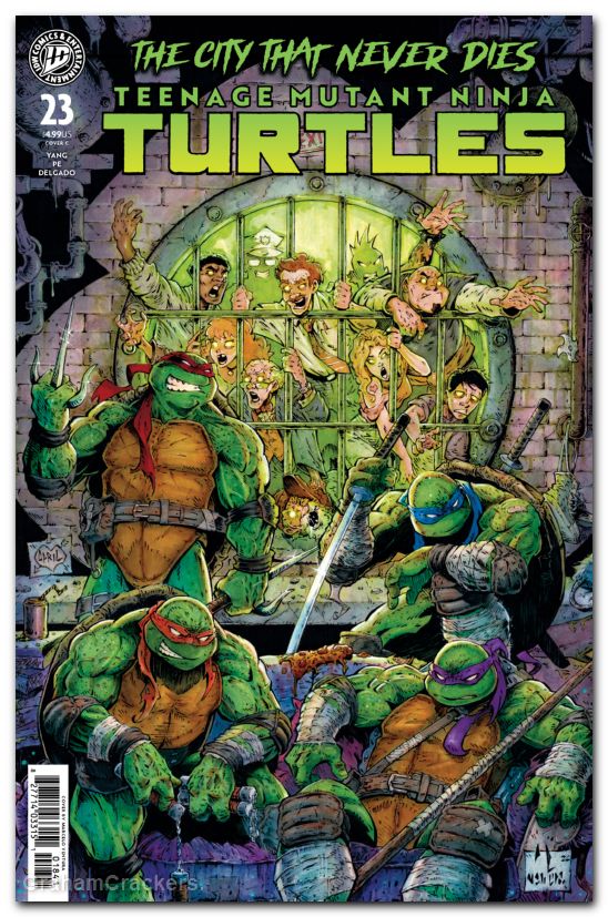 Teenage Mutant Ninja Turtles #23 (2024) cover c ventura variant