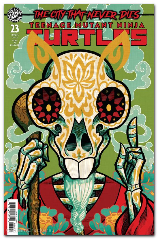 Teenage Mutant Ninja Turtles #23 (2024) cover d gonzo variant