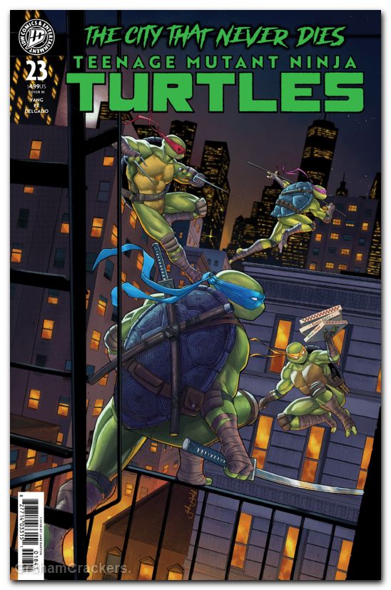 Teenage Mutant Ninja Turtles #23 (2024) cover g bartok variant