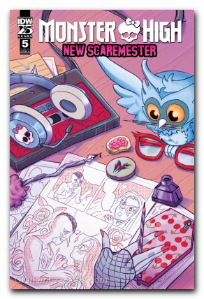 Monster High New Scaremester #5 cover a