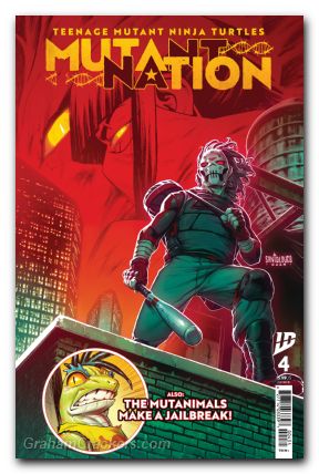 Teenage Mutant Ninja Turtles Mutant Nation #4 (2024) cover c santolouco variant
