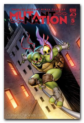 Teenage Mutant Ninja Turtles Mutant Nation #5 (2024) cover a
