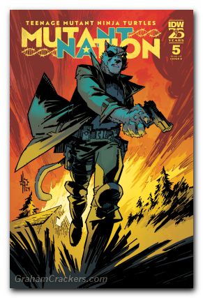 Teenage Mutant Ninja Turtles Mutant Nation #5 (2024) cover b howard variant