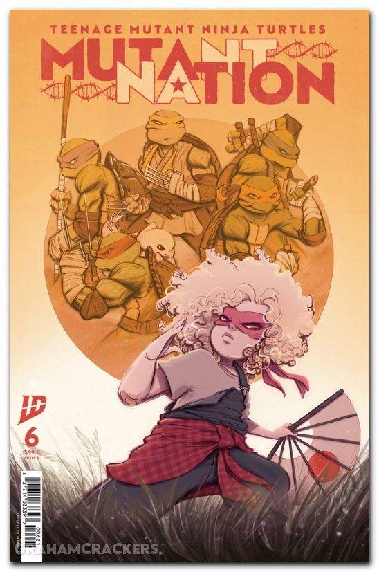Teenage Mutant Ninja Turtles Mutant Nation #6 (2024) cover b cafaggi variant
