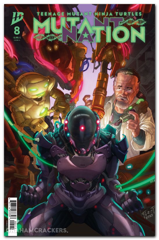 Teenage Mutant Ninja Turtles Mutant Nation #8 (2024) cover a