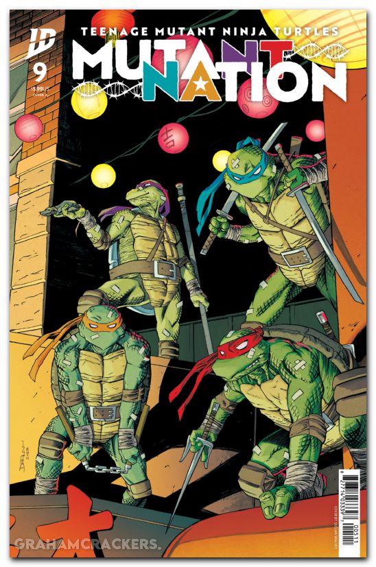 Teenage Mutant Ninja Turtles Mutant Nation #9 (2024) cover a