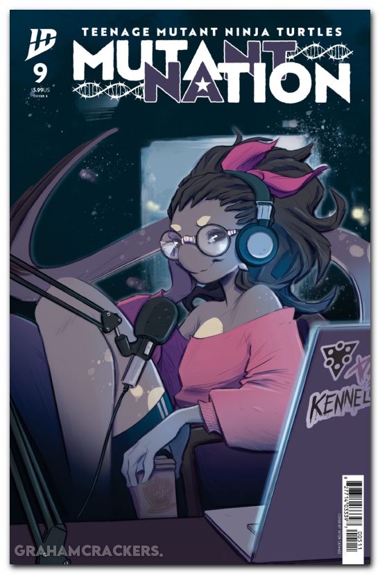 Teenage Mutant Ninja Turtles Mutant Nation #9 (2024) cover b cafaggi variant