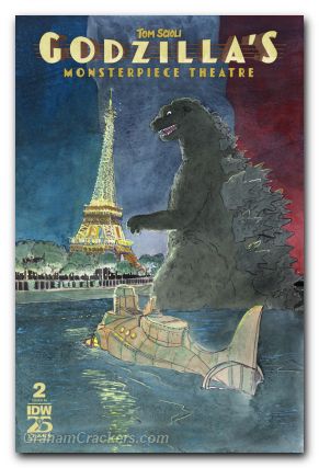 Godzillas Monsterpiece Theatre #2 (2024) cover c horvath variant