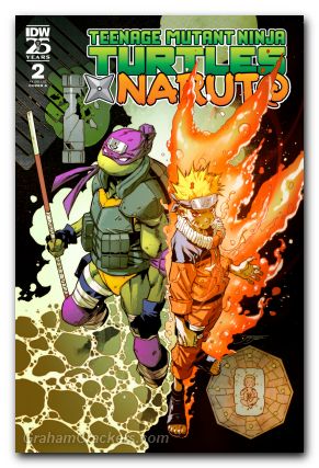 Teenage Mutant Ninja Turtles X Naruto #2 (2024) cover a