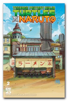 Teenage Mutant Ninja Turtles X Naruto #2 (2024) cover d lindsay variant