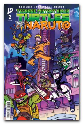 Teenage Mutant Ninja Turtles X Naruto #2 (2024) cover e smith variant