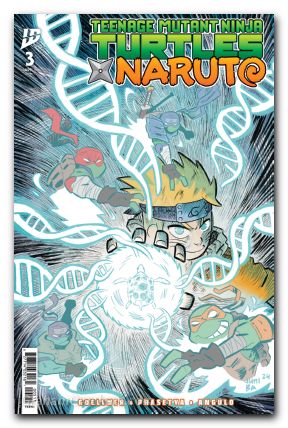 Teenage Mutant Ninja Turtles X Naruto #3 (2024) cover c ba variant