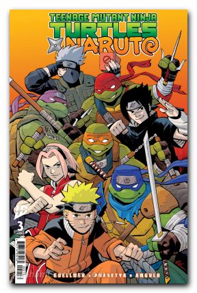 Teenage Mutant Ninja Turtles X Naruto #3 (2024) cover d young variant