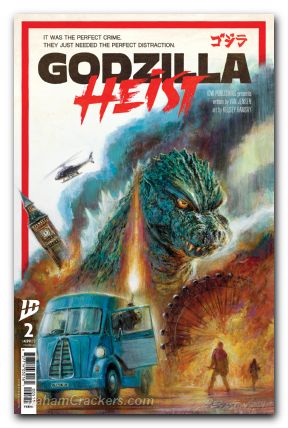 Godzilla Heist #2 (2025) cover a