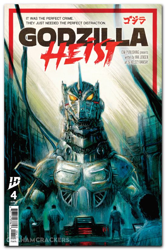 Godzilla Heist #4 (2025) cover a