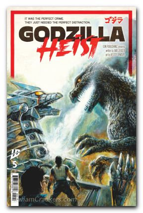Godzilla Heist #5 (2025) cover a