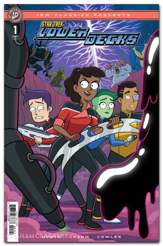 IDW Classics Star Trek Lower Decks #1 (2024) 2026 edition cover a