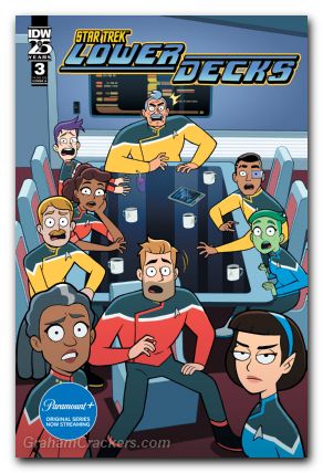 Star Trek Lower Decks #3 (2024) cover a