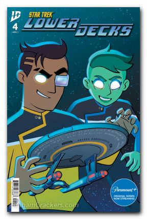 Star Trek Lower Decks #4 (2024) cover a