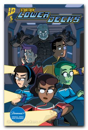 Star Trek Lower Decks #5 (2024) cover a