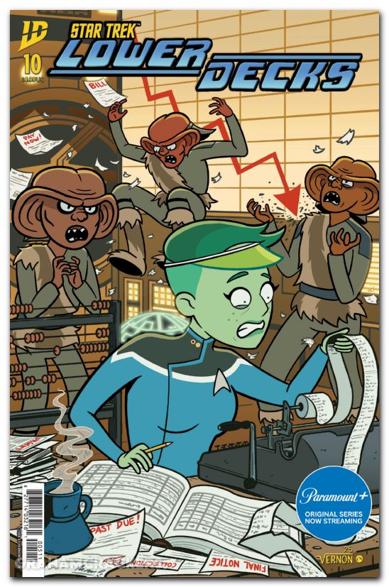 Star Trek Lower Decks #10 (2024) cover a