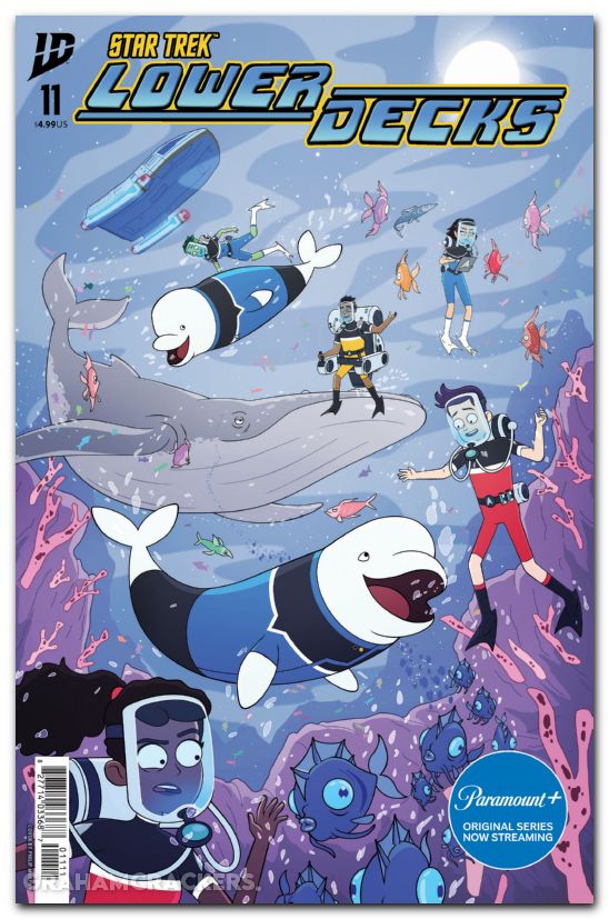 Star Trek Lower Decks #11 (2024) cover a