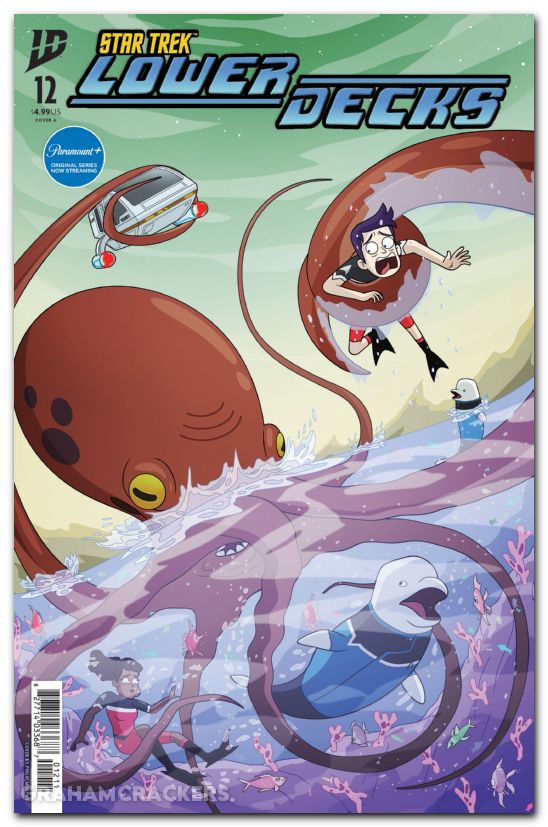 Star Trek Lower Decks #12 (2024) cover a