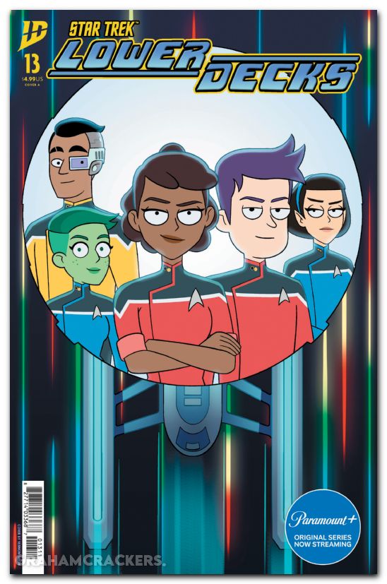 Star Trek Lower Decks #13 (2024) cover a