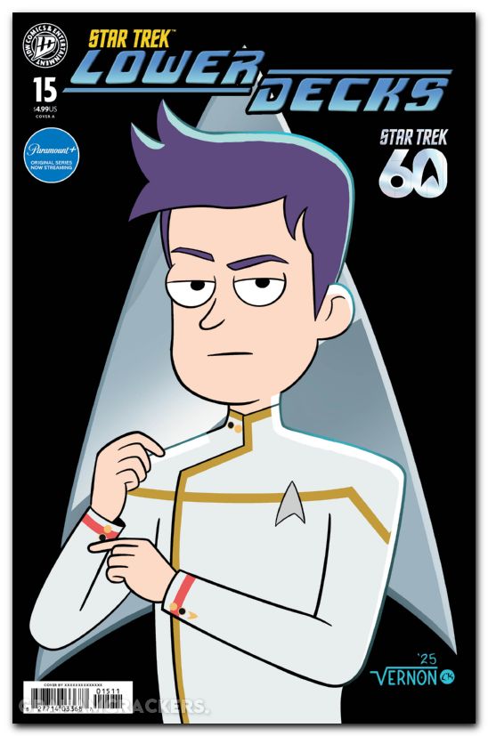 Star Trek Lower Decks #15 (2024) cover a
