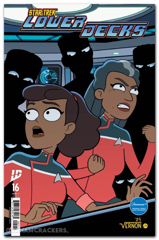 Star Trek Lower Decks #16 (2024) cover a