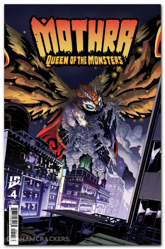 Mothra Queen Of The Monsters #4 (2025) cover b rivera variant