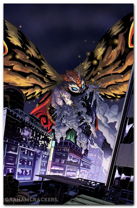 Mothra Queen Of The Monsters #4 (2025) cover c rivera virgin variant