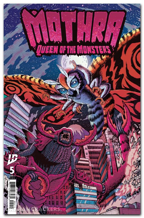 Mothra Queen Of The Monsters #5 (2025) cover b smith variant