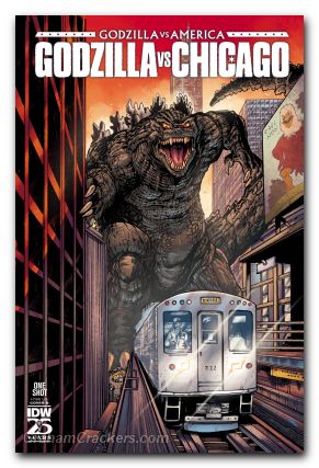 Godzilla Vs America Chicago #1 (2025) cover b seeley variant