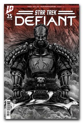 Star Trek Defiant #25 cover c okazaki variant