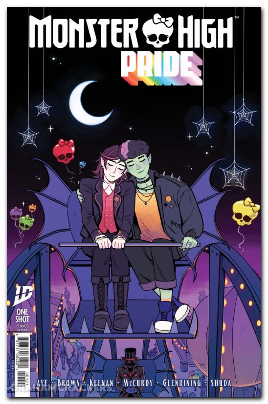 Monster High Pride #1 (2025) cover b mccurdy variant