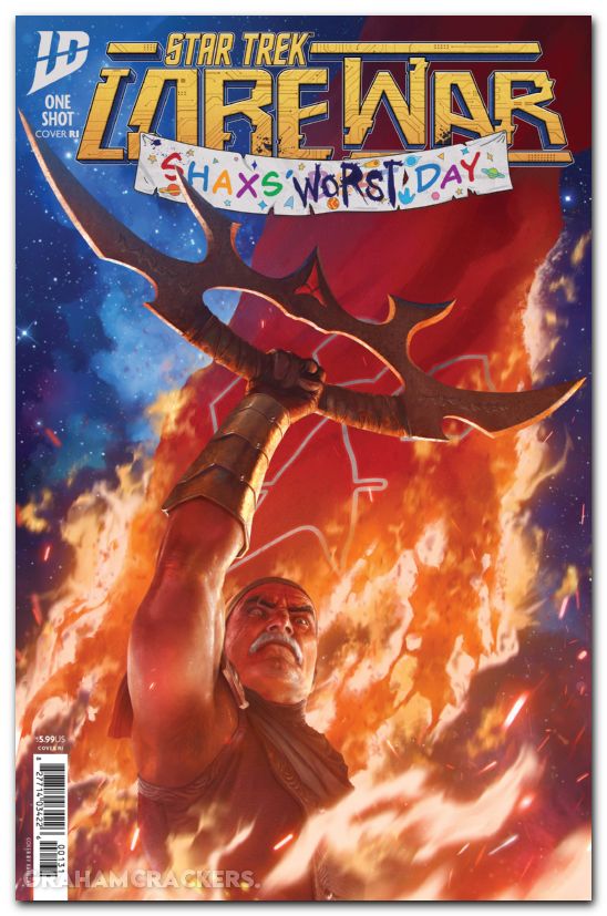 Star Trek Lore War Shaxs Worst Day #1 cover c rahzzah variant