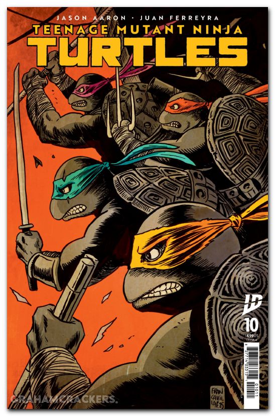 Teenage Mutant Ninja Turtles #10 (2024) cover d francavilla variant