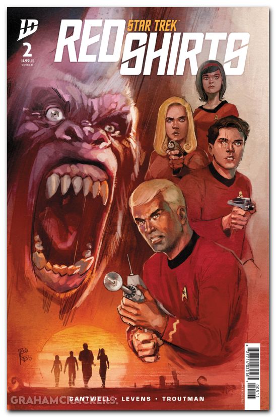 Star Trek Red Shirts #2 (2025) cover c reis variant
