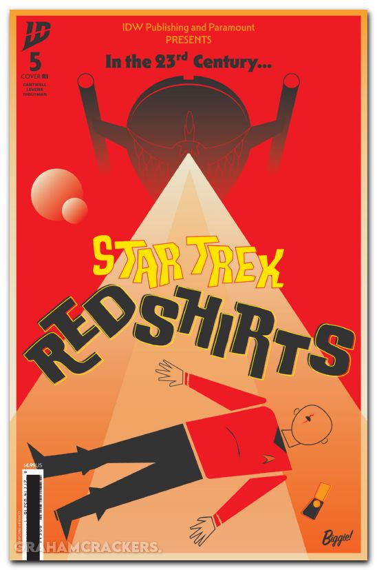 Star Trek Red Shirts #5 (2025) cover c biggie variant