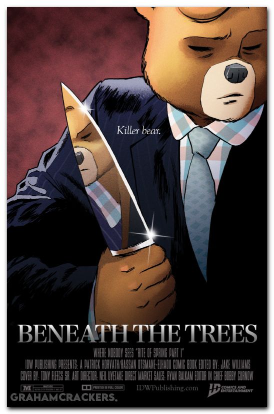 Beneath The Trees Where Nobody Sees Rite Of Spring #1 (2025) cover b fleecs movie homage variant
