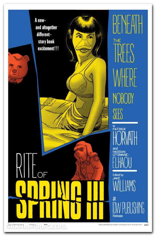 Beneath The Trees Where Nobody Sees Rite Of Spring #3 (2025) cover b fleecs movie homage variant