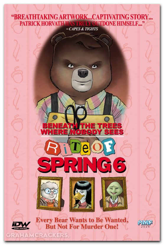 Beneath The Trees Where Nobody Sees Rite Of Spring #6 (2025) cover b fleecs movie homage variant