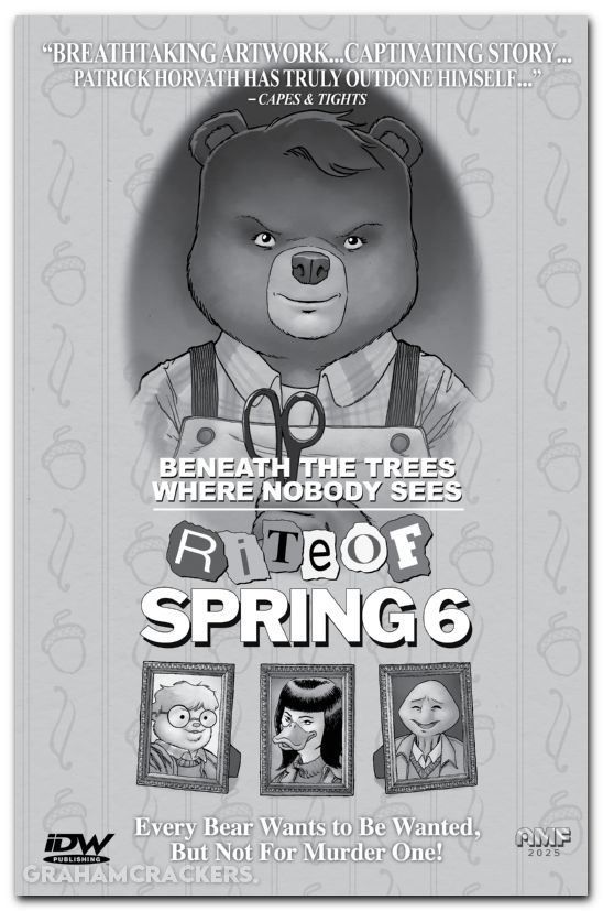 Beneath The Trees Where Nobody Sees Rite Of Spring #6 (2025) cover e fleecs virgin variant