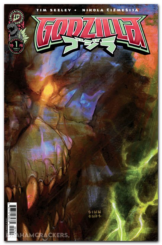 Godzilla #1 (2025) cover d simmonds variant