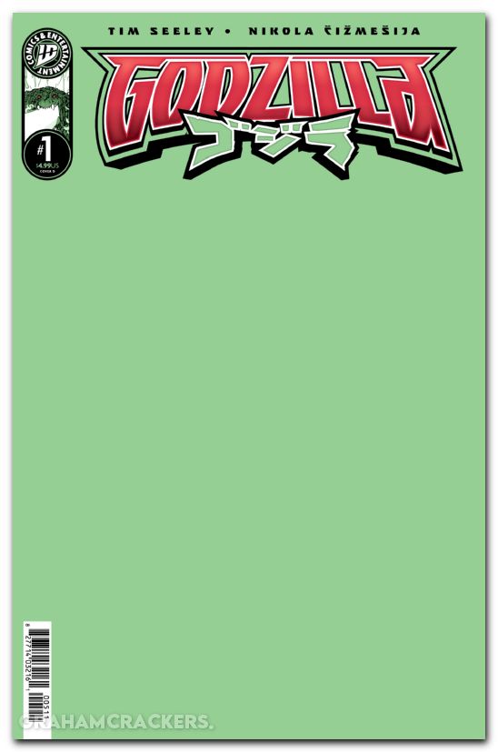 Godzilla #1 (2025) cover e sketch variant