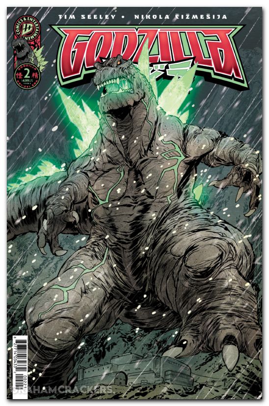 Godzilla #2 (2025) cover b seeley variant