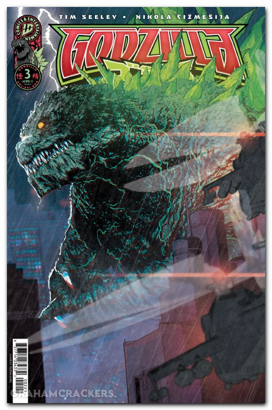 Godzilla #3 (2025) cover b jones variant