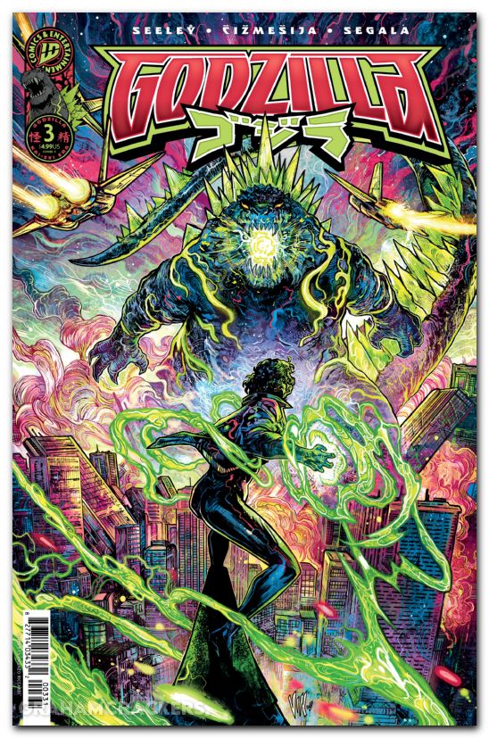Godzilla #3 (2025) cover c riccardi variant